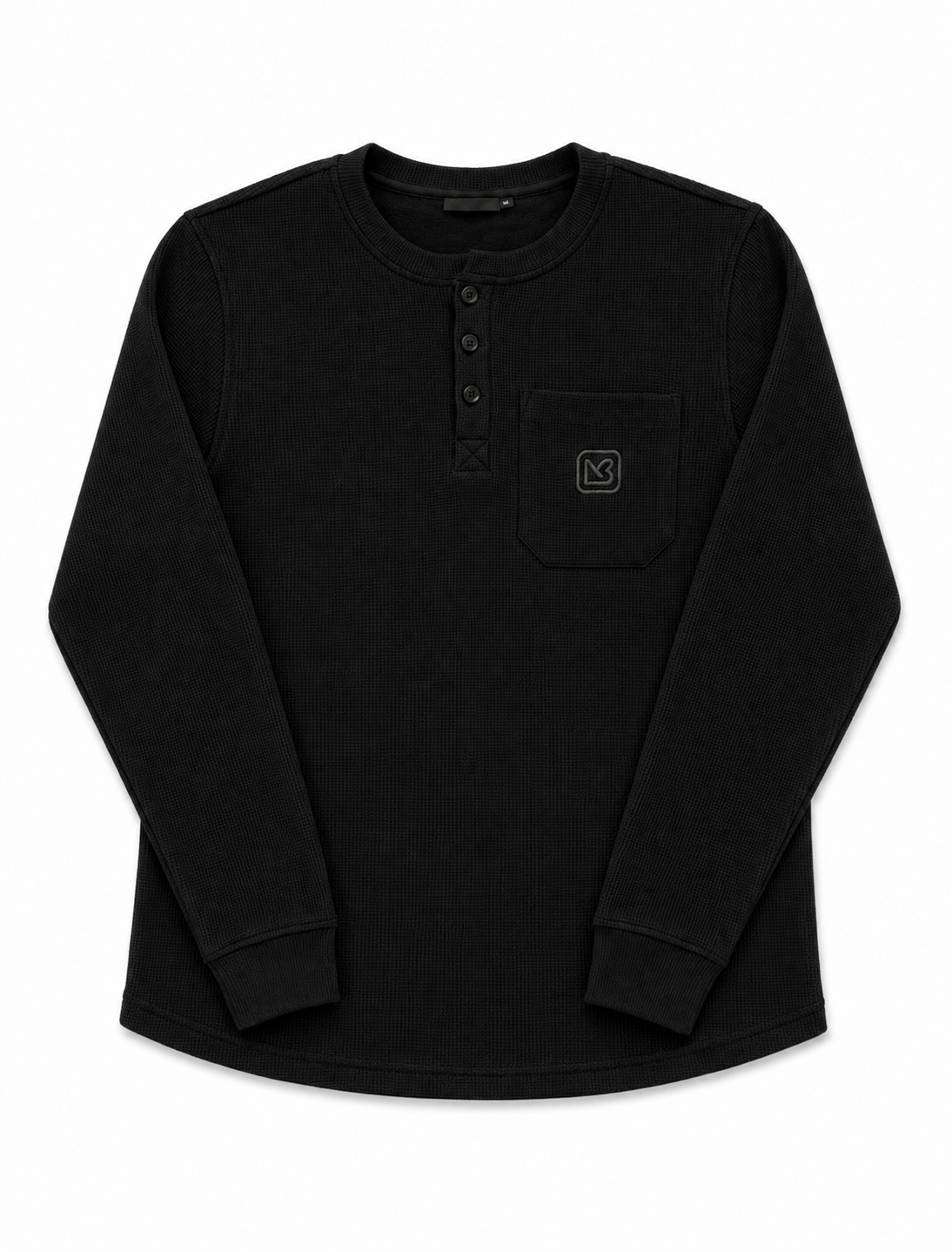 Monarch Black Legacy Waffle-Knit