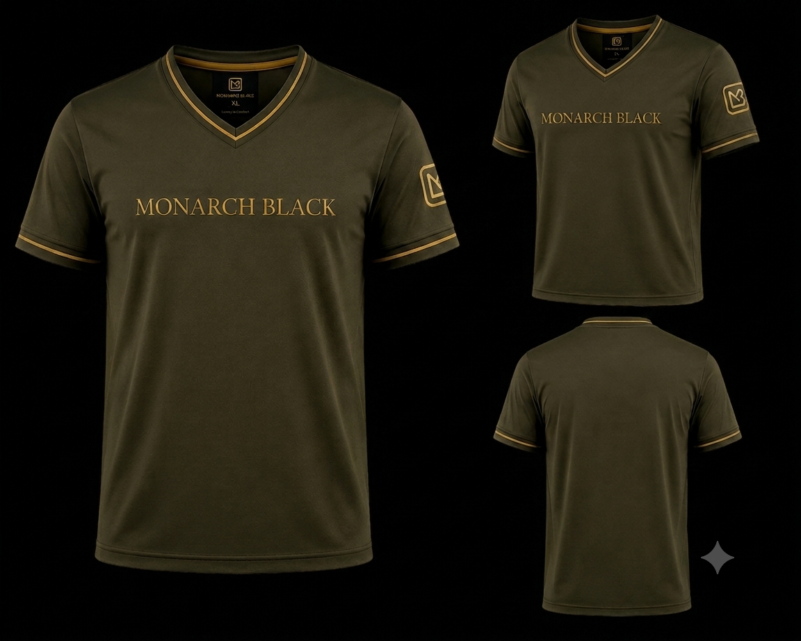 The Legacy Monarch Black Tee